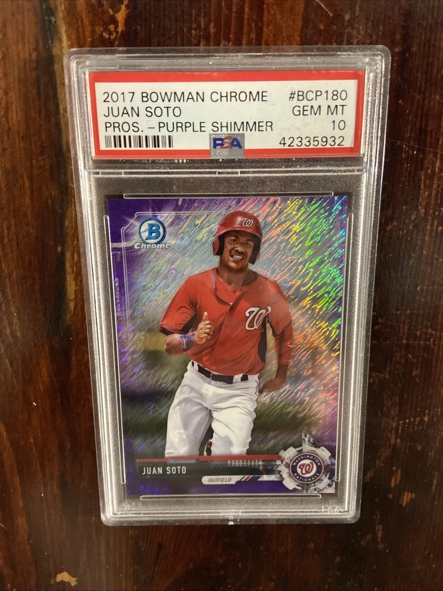 Juan Soto Baseball 2017 Season Sports Trading Cards & Accessories