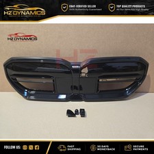 FRONT GRILL GRILLE WITH LED LIGHT GLOSS BLACK FOR BMW 5 SERIES G60 G61 G68 2023