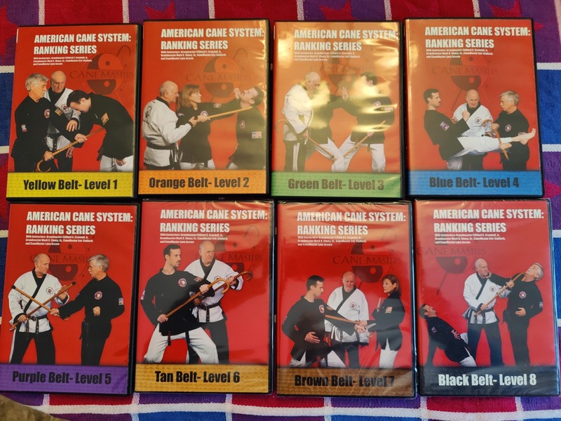 Cane Master DVD's, BLACK BELT SERIES, Mark Shuey, Self Defense