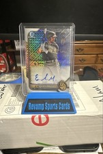 2022 Bowman - Mega Box Chrome Mojo Autographs Euribiel Angeles #BMA-EA (AU, RC)