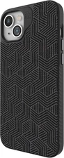 ZAGG London Snap Stylish Fabric Magsafe for iPhone 13/ 14/15 Case Black