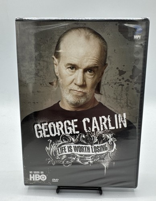 #ad George Carlin: Life Is Worth Losing DVD 2005 HBO Stand Up NEW Sealed $13.00