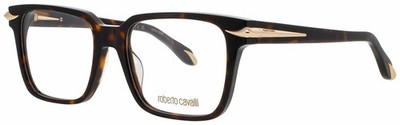 ROBERTO CAVALLI VRC019M-0722-52 Eyeglasses Eye Glasses 0722 DARK Authentic New 5