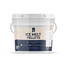 Pure Original Ingredients Ice Melt Pellets (1 Gallon) Fast-Acting & Powerful,...