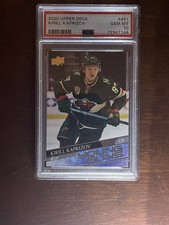 Kirill Kaprizov Young Guns RC 2020-21 Upper Deck Series 2 Rookie PSA 10