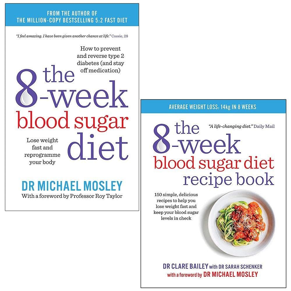 8-Week Blood Sugar Diet & 8-Week Blood Sugar Diet Recipe Book 2 Books Collectio