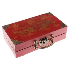 Set di pezzi degli scacchi cinesi antichi in legno, giocattoli per il tempo