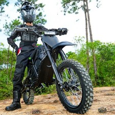 NEW OFF-ROAD FAT TIRE ADULTS ELECTRIC BIKE 3500W 40 MPH 48V 23AH MOUNTAIN E BIKE
