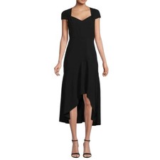 Adrianna Papell Divine High Low Midi Dress Size 0 NWT