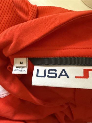 J. LINDEBERG CHARLENE 1/2 ZIP DONNA XS M L XL XXL FIAMMA SCARLATTA USA GOLF NUOVO - Foto 5 di 8