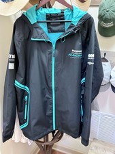 Jaguar Racing Rain Jacket, black / aqua, XXL,...