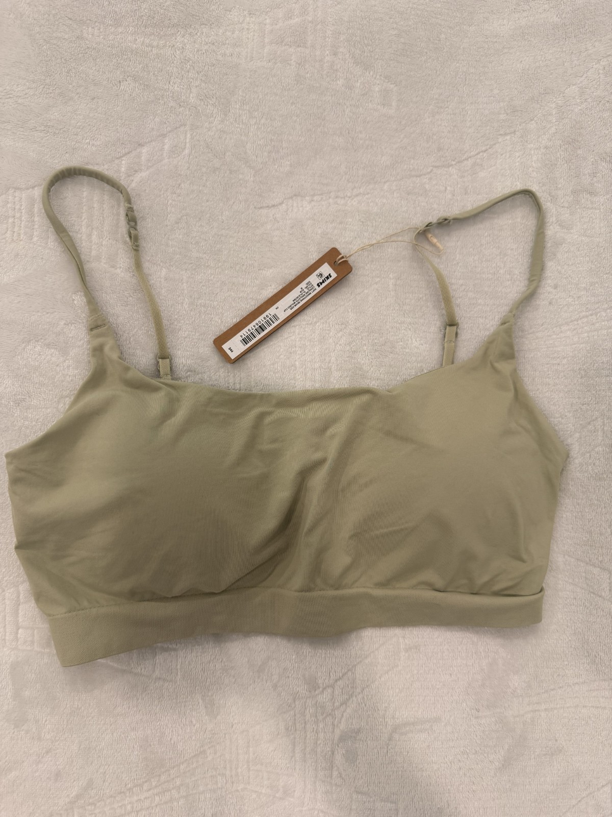 NWT-Skims Soft Smoothing Seamless Longline Bralette MoldedCup PL-PLG-8578W