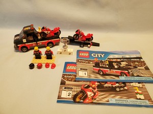 lego city 60084 racing bike transporter