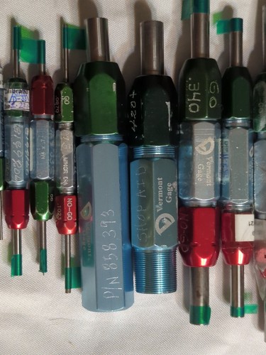 Mixed Lot Of 30 Vermont Go NoGo Pin Gages Many Special Gages (B16) - Picture 9 of 13