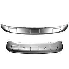 For Toyota Venza 21-2024 Silver Bumper Body Skid Plate Lip Diffuser Guard Trim2 For Toyota Venza 21-2024 Silver Bumper Body Skid Plate Lip Diffuser Guard Trim2