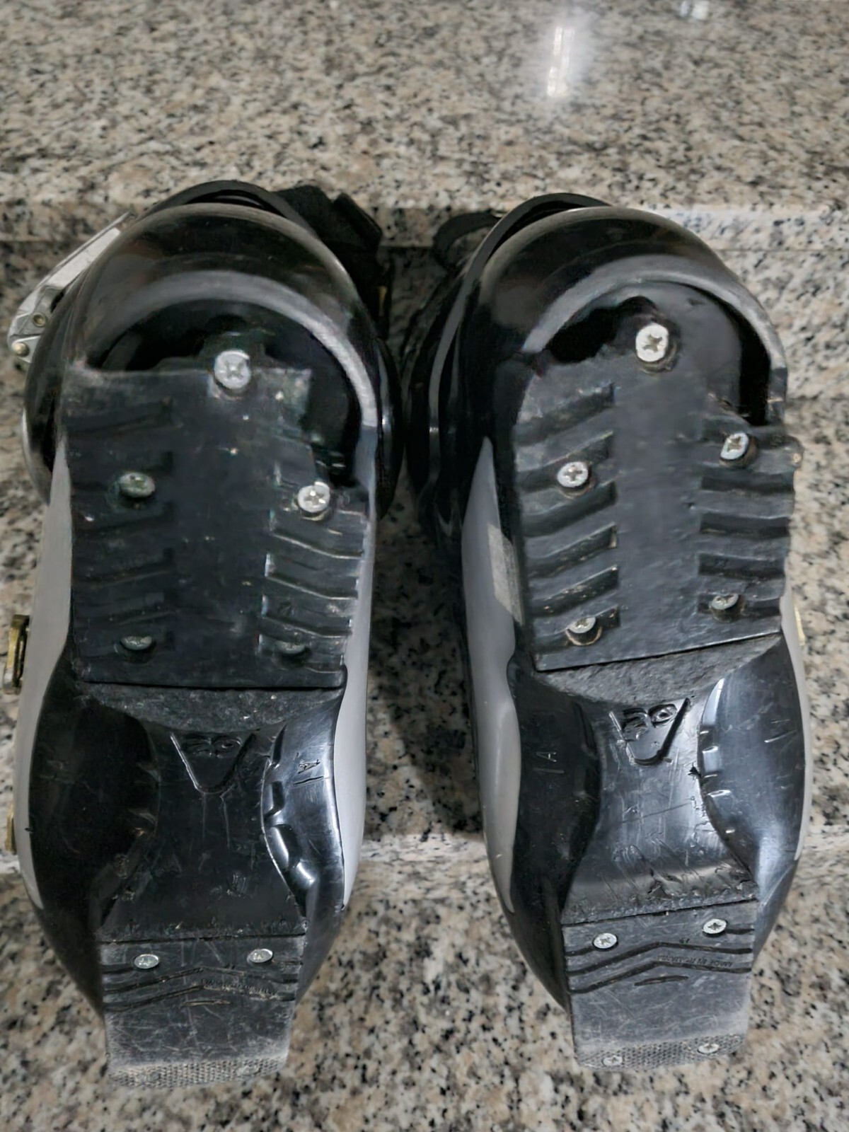 2x TACCO PER SCARPONE SCI 12mm size 22 to 33.5 SKI BOOTS SOLES HEELS SALOMON