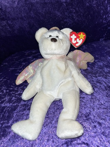 RARE AUTHENTIC Beanie Baby Halo 1998 With Brown Nose Retired - Picture 2 of 6
