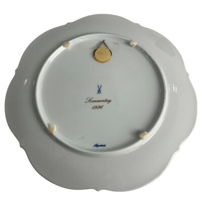 Unused] Meissen Year Plate 1996 Summer day W/ Box From Japan | eBay