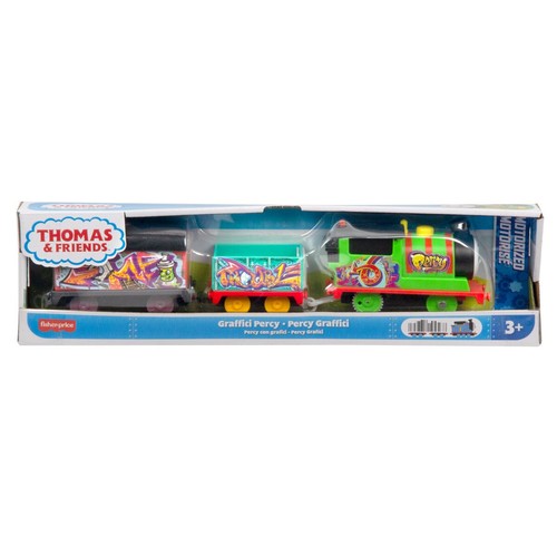 Thomas & Friends GRAFFITI PERCY Trackmaster Motorized NEW!!! - 第 1/1 張圖片