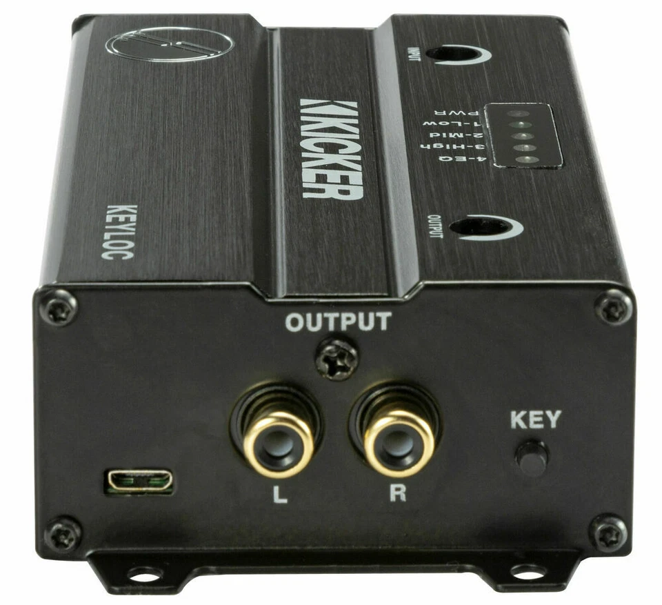 Kicker 47KEYLOC KEY Series Powered Line-out converter; RoHS Compliant - Image 3 of 4