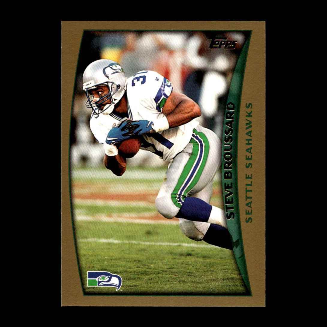Steve Broussard 1998 Topps Seattle Seahawks #65 R323G 34