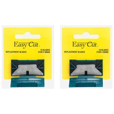 EasyCut Standard Replacement 10 Pack Cutter Blades - Pack of 2 (Total 20 Blades)