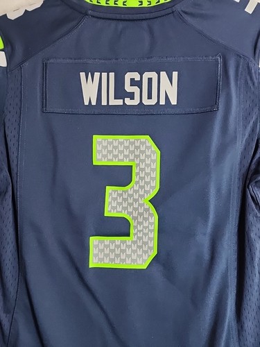WILSON NFL On Field Women's Small Seattle Seahawks Blue Jersey - Picture 14 of 15