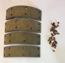 JOWETT JAVELIN 8HP AND 10HP (NOT 13HP) 1945 TO 1946 FRONT/REAR BRAKE LINING SET