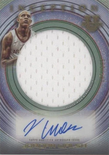 2022-23 Bowman Inception University - Jordan Walsh #IAJR-JWA