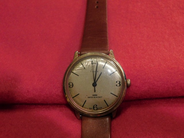 vintage timex windup watch