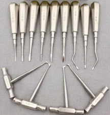 Dental Tooth Extraction Elevator Apical Root Tip Extractor Luxating Elevators