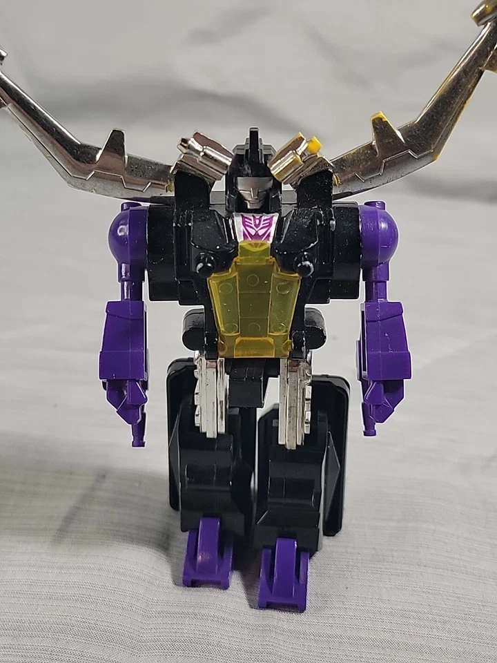 Винтажные Трансформеры ШРАПНЕЛЬ Десептикон G1 Насекомое Неполная Игрушка 80-х - Изображение 3 из 4