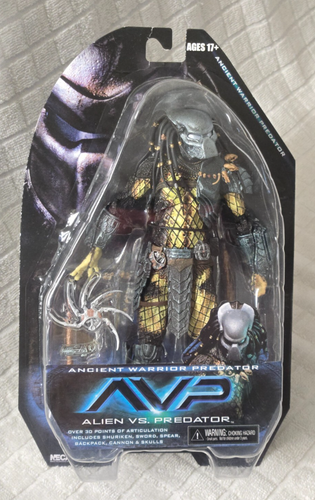 2016 NECA AVP Alien vs Predator ANCIENT WARRIOR PREDATOR 8" Articulated Figure