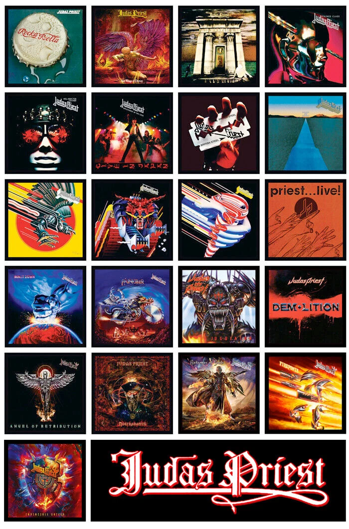 Judas Priest Album Covers