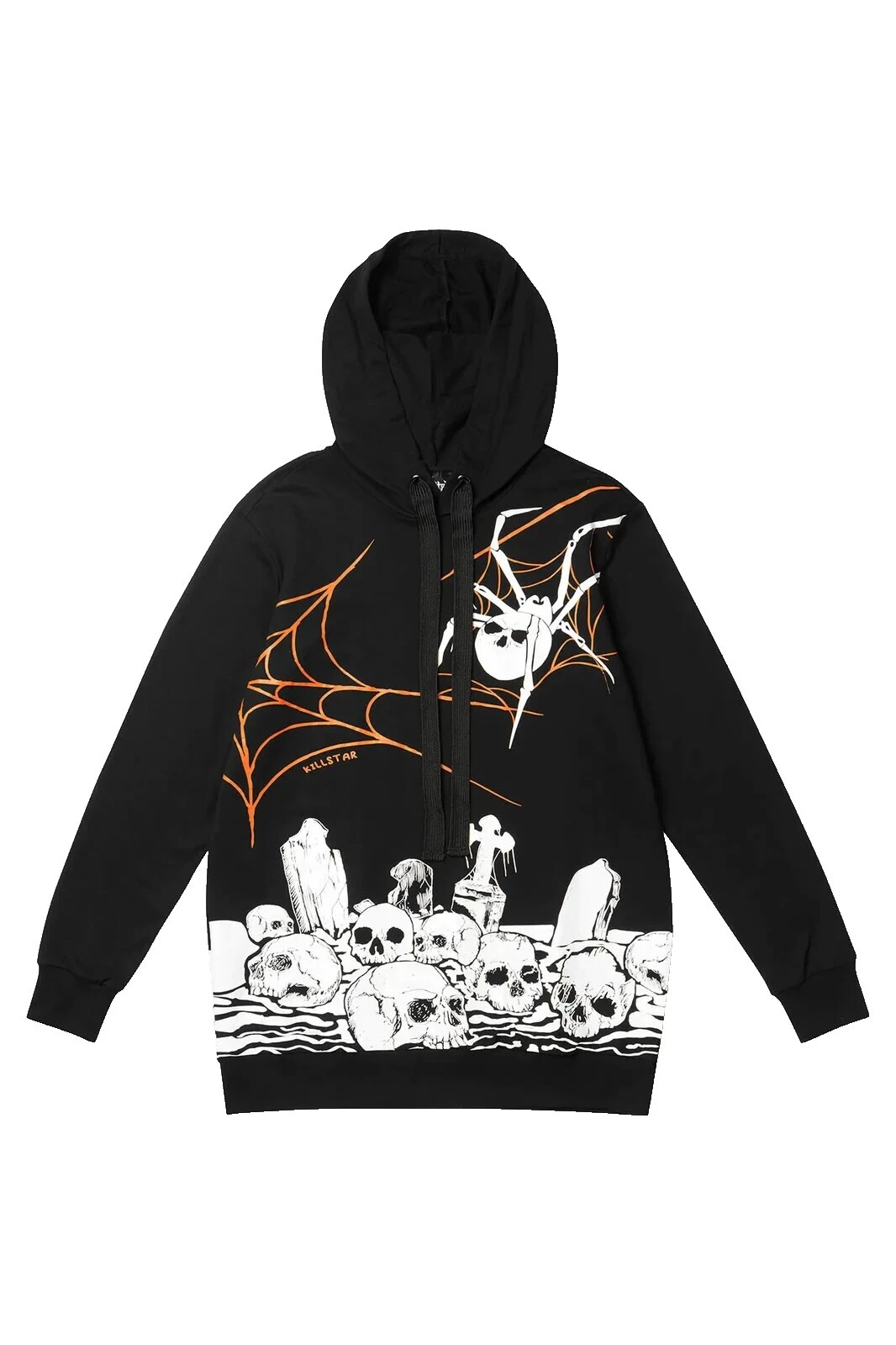 Cráneo sudaderas de algodón 100% para De mujer