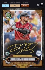 [DIGITAL CARD] Topps Bunt 2022 DREW ELLIS RC- ICONIC GYPSY QUEEN SIG, AZ DBACKS