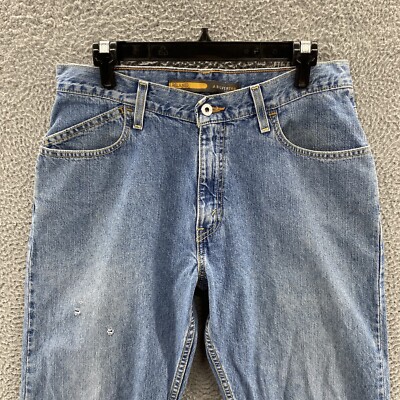 VINTAGE Levis Jeans Men 33x30 Blue Silver Tab Baggy ￼Loose Skater