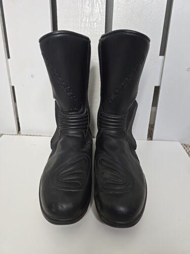 Alpinestars Racing Ahead Black Leather Gore-Tex Motocross Boots 49/13.5 - Bild 2 von 14