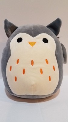 Kellytoy Squishmallow 8 Inch Hoot the Gray Owl Super Soft Plush Toy 734689379880 | eBay