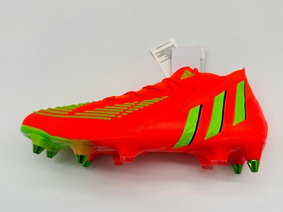 Adidas Predator Edge.1 SG Mens Size 9.5 Soccer Cleats Solar  display picture 3