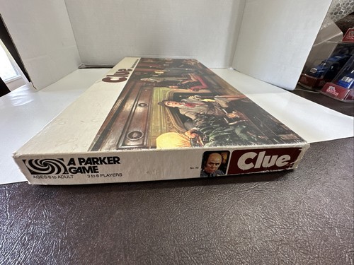 VINTAGE 1972 CLUE BOARD GAME SELDOM PLAYED-GREAT SHAPE! - Picture 17 of 20