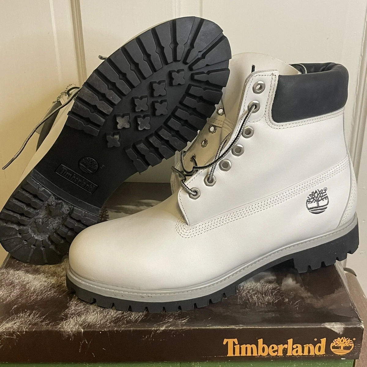 oosters Aanbevolen Het beste Vintage 90s Timberland Premium 6” Smooth Boots USA Made Deadstock NOS Size  11 | eBay