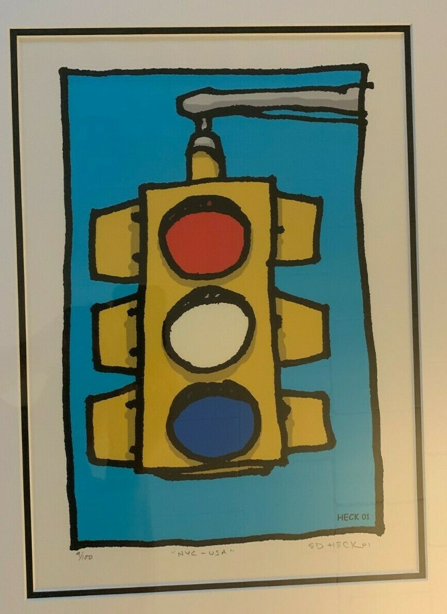 Rare 2001 Ed Heck Signed 