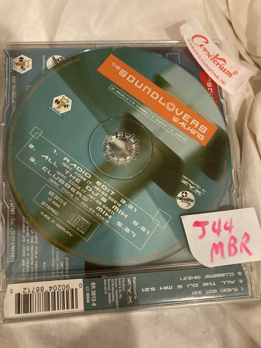 The Soundlovers ‎– Walking CD zyx Baby Records International ‎– BR