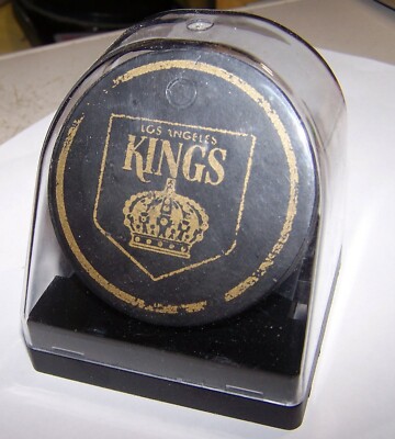 Vintage Los Angeles Kings Hockey Puck Rare