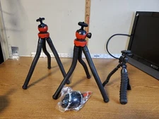 3 Flexible Tripods & Blower