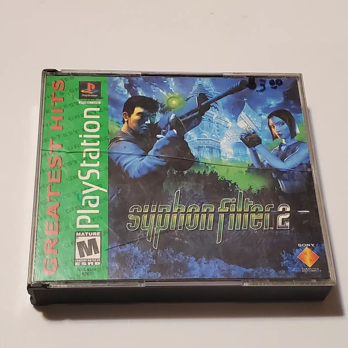 Syphon Filter: The Omega Strain cover or packaging material