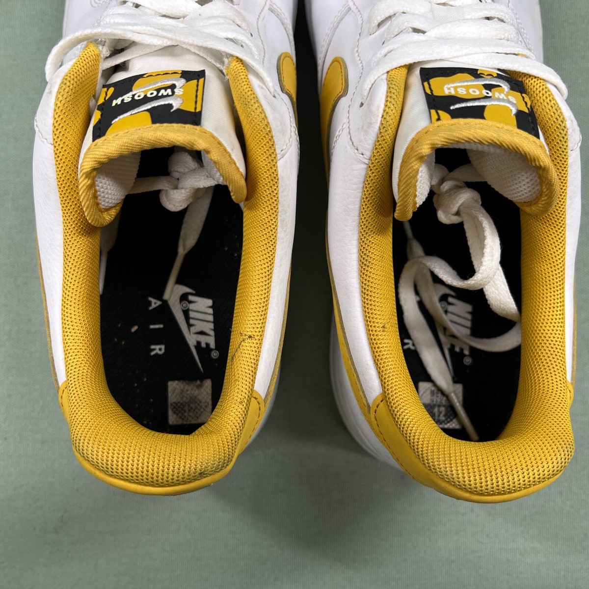 Nike Air Force 1 \'07 LV8 Double Swoosh Men’s 12 White Light Ginger CT2300-100 Deals on Men main image 3