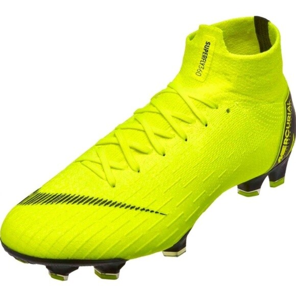 Nike Mercurial Superfly VI Elite FG Pure Platinum Black.