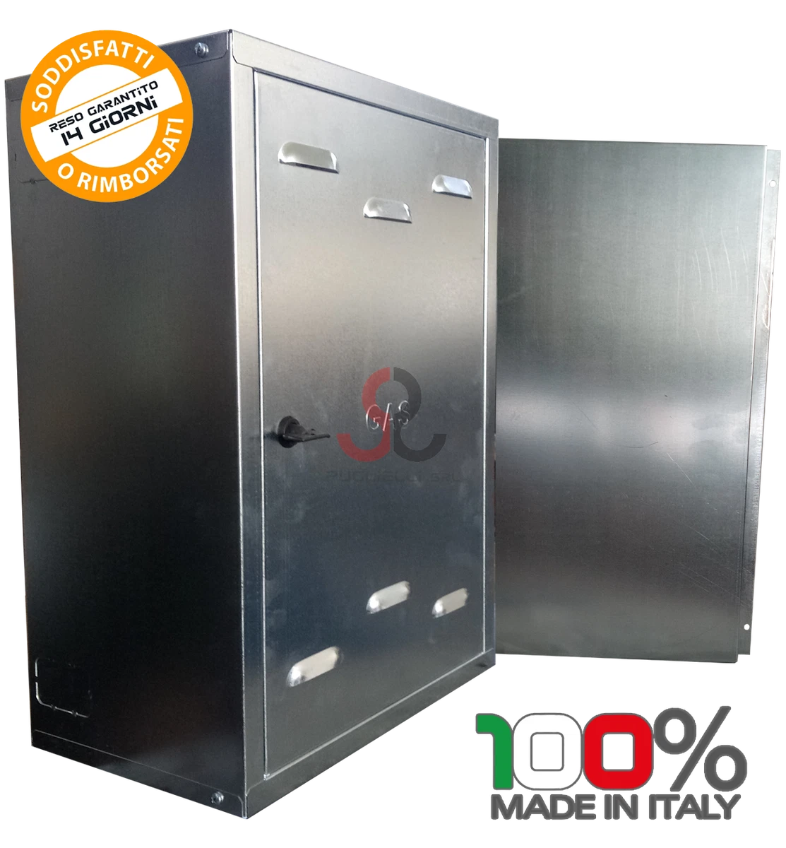 SCATOLA ELETTRICA GAS Armadio Armadio Chiave Triangolo Con Foro Per - Foto 6